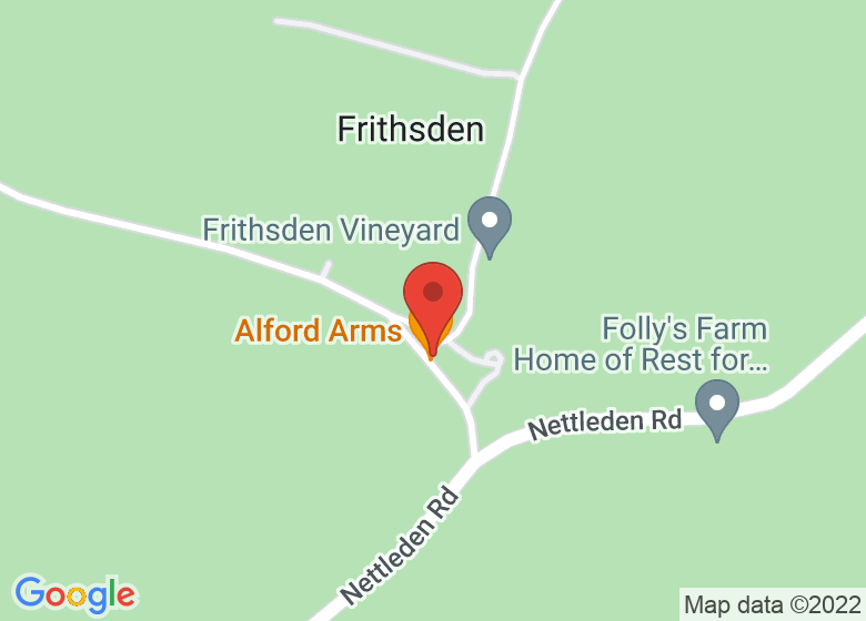 Map showing location of The Alford Arms 