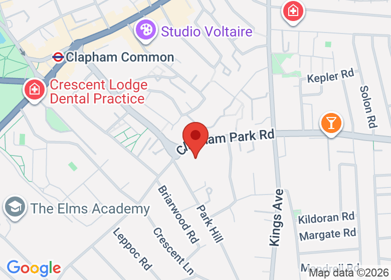 Map showing location of The Space London