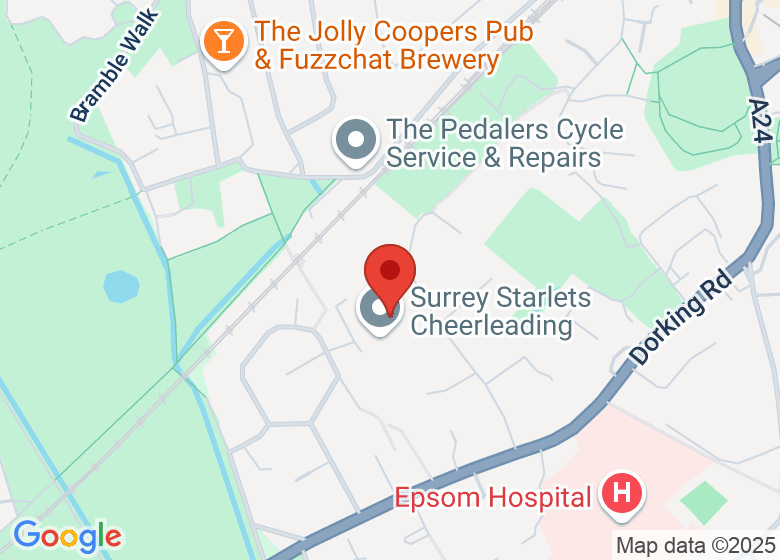 Map showing location of Rosebery School