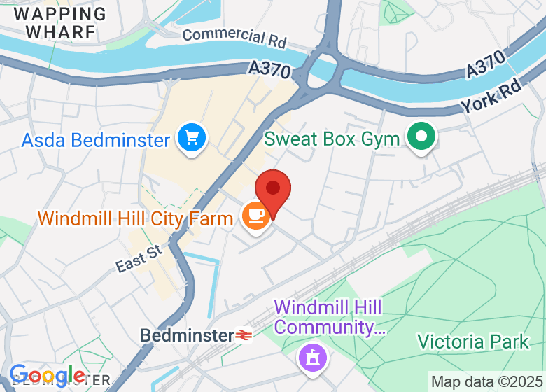 Map showing location of 360 Pole Dancing