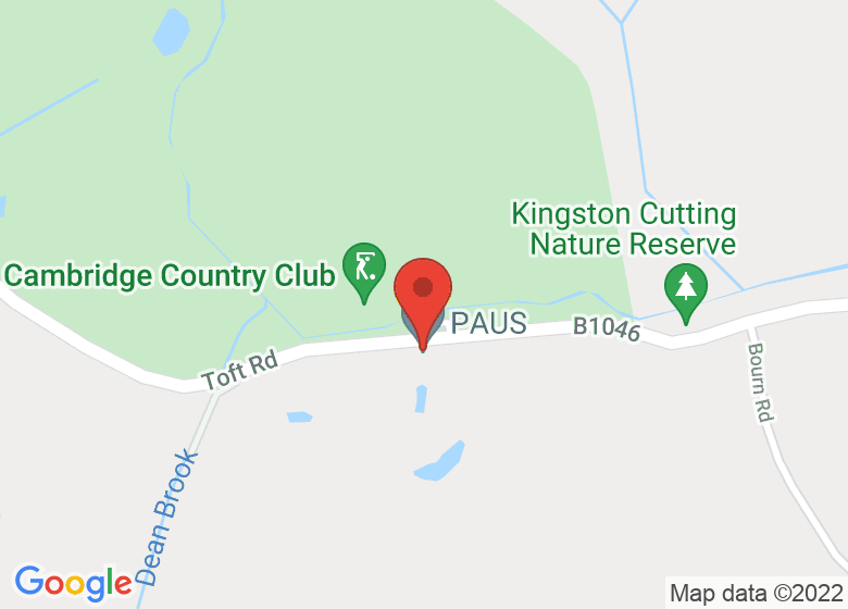 Map showing location of PAUS.