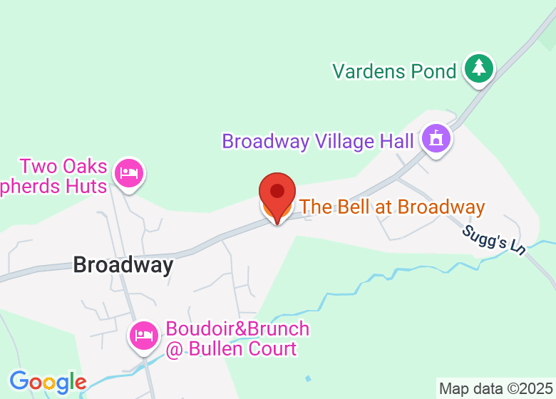 Map showing location of The Bell at Broadway