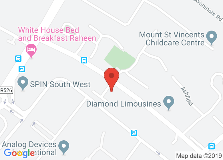 Map showing location of The Fame Factory Dance Studio