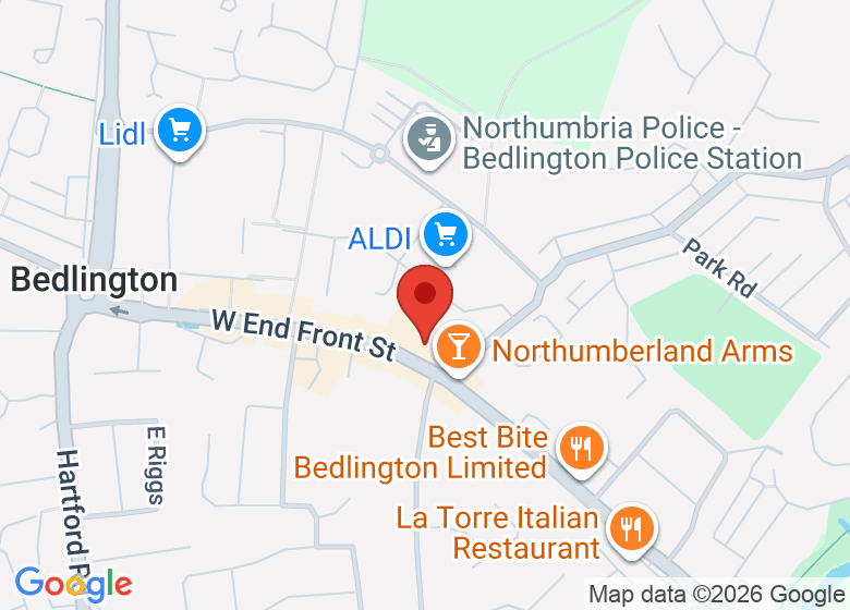 Map showing location of Market Place
