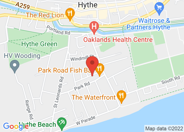 Map showing location of BURTON HALL