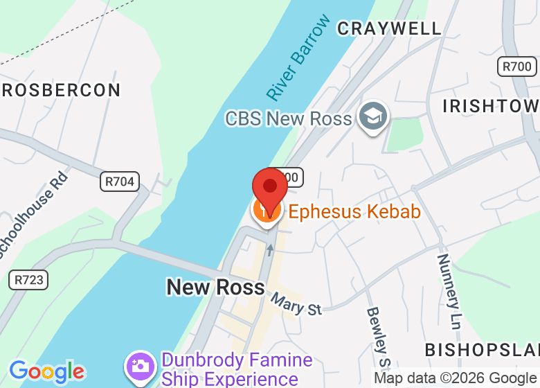 Map showing location of No.6 The Wellness Studio
