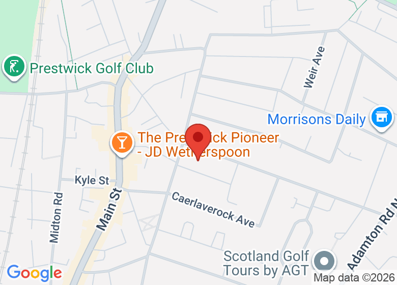 Map showing location of Community Centre