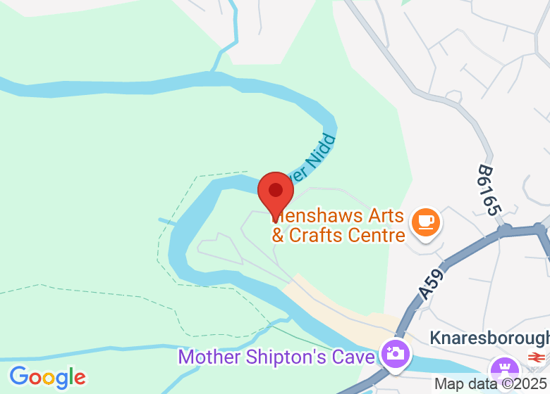 Map showing location of Kingfisher Kiosk & Golf