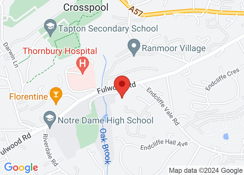 Map showing location of St Marie's Catholic Voluntary Academy