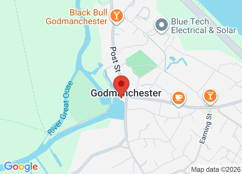 Map showing location of Queen Elizabeth School