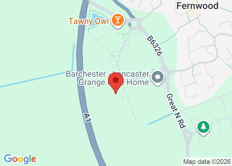 Map showing location of Suthers School. NOVA