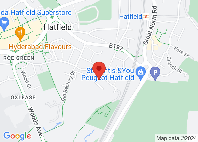 Map showing event location