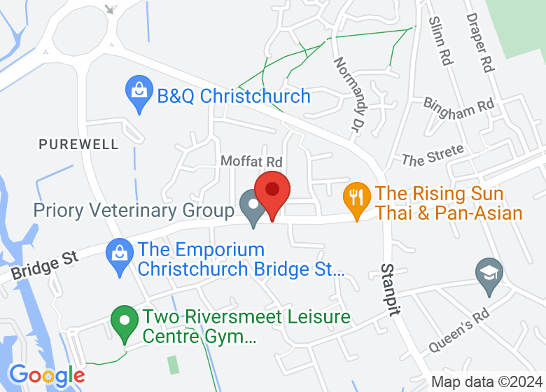 Map showing location of ST JOSEPH'S CENTRE