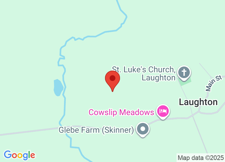 Map showing location of Cowslip Meadows