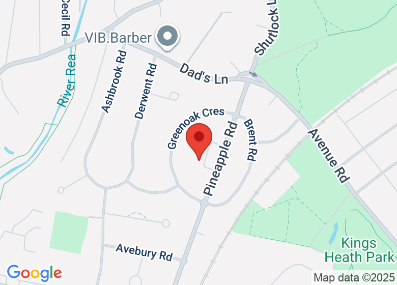 Map showing location of Church of the Ascension