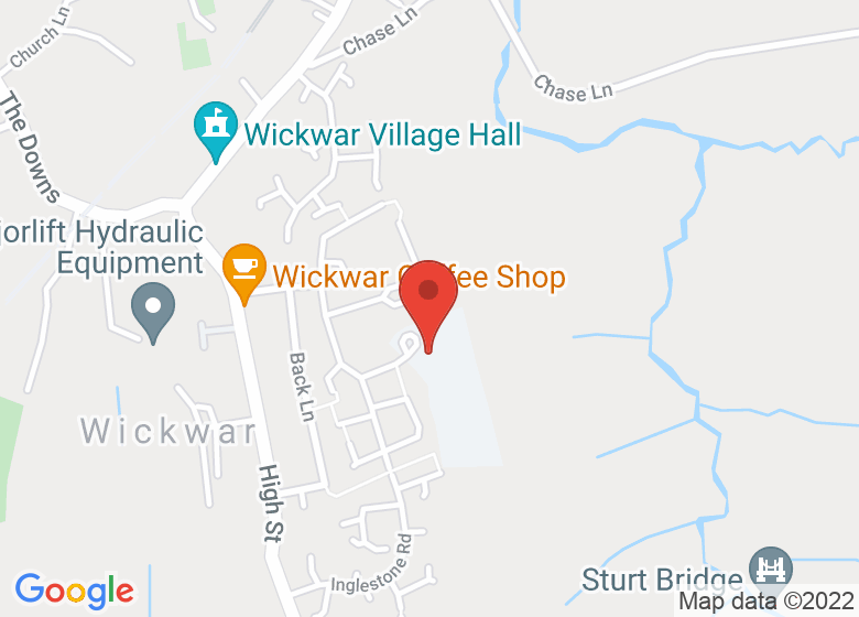 Map showing location of Alexander Hosea Primary School