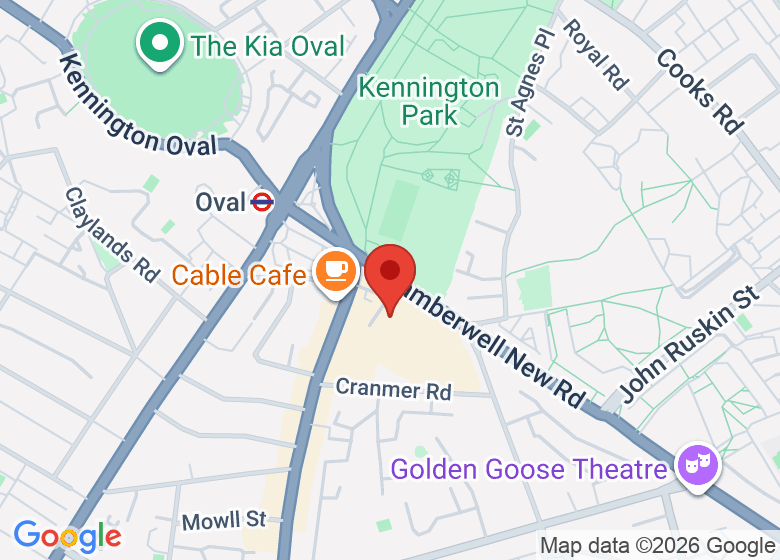 Map showing location of UNIT3 STUDIOS