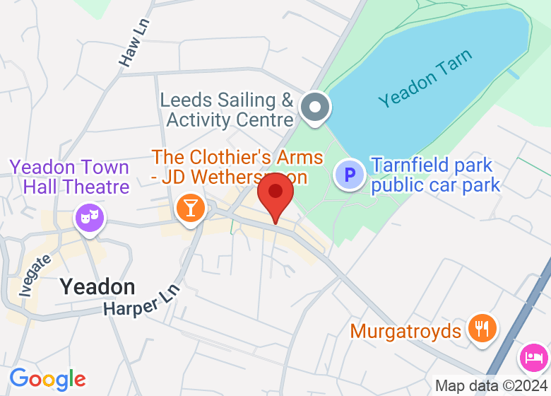 Map showing event location