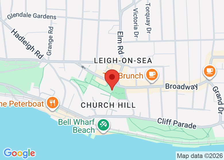 Map showing location of Dawn Lister - Wellness