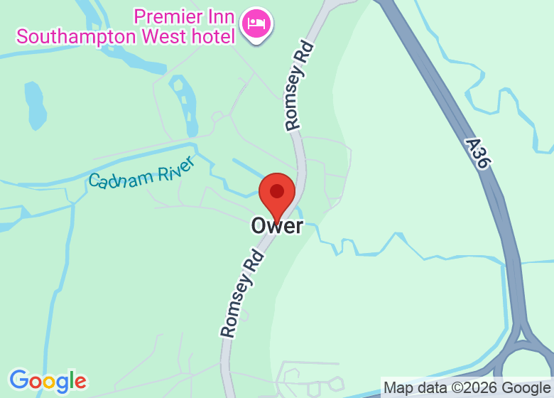 Map showing event location