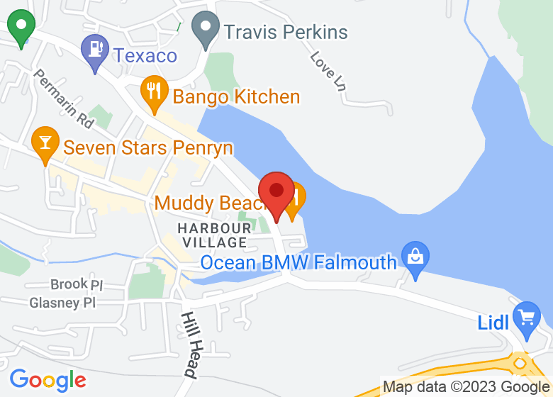 Map showing location of Jubilee Wharf