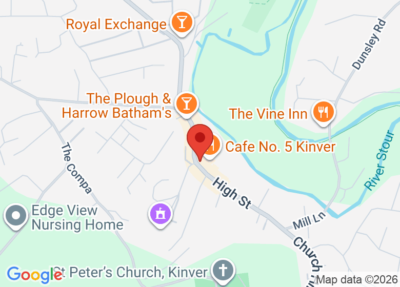 Map showing location of Chenevare Mews Shopping Alley