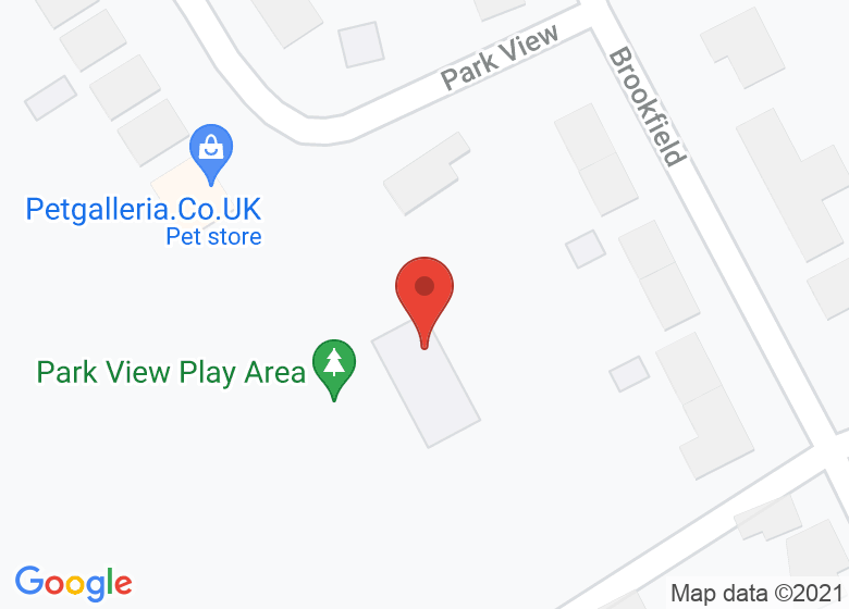 Map showing location of Sharnford Youth and Community Centre