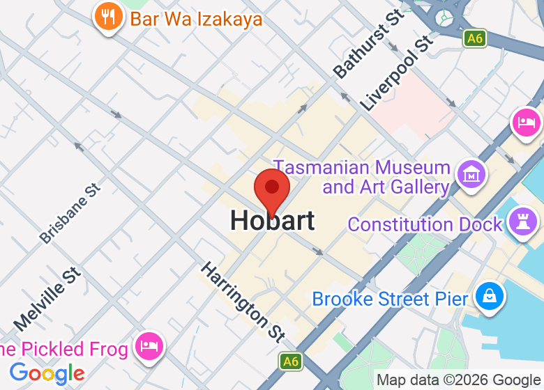 Map showing event location
