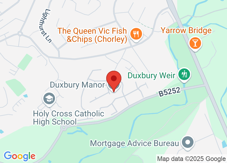 Map showing location of Duxbury Manor