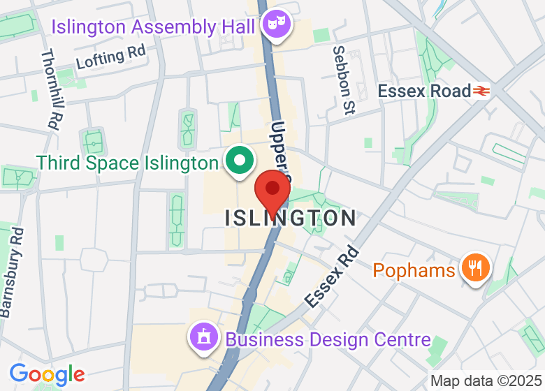 Map showing location of Slim Jim's Liquor Store