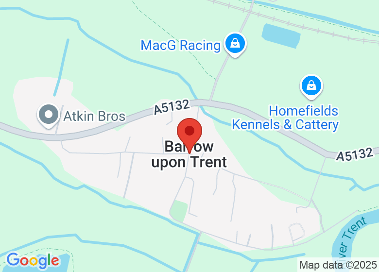 Map showing location of St Wilfreds Church