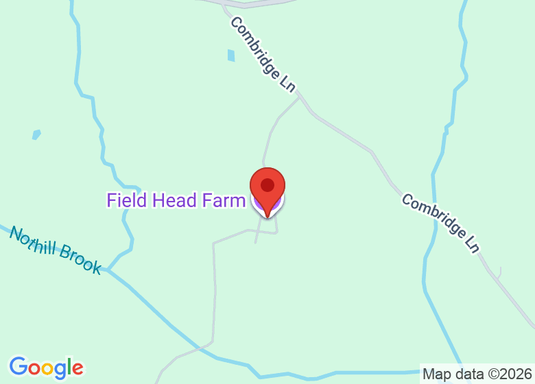 Map showing location of Field Head Farm