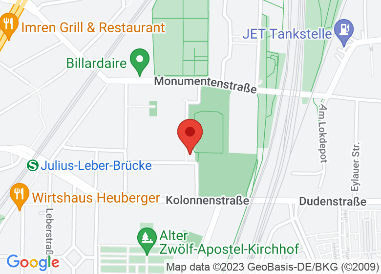 Map showing location of Interkulturelles Haus in Berlin-Schöneberg