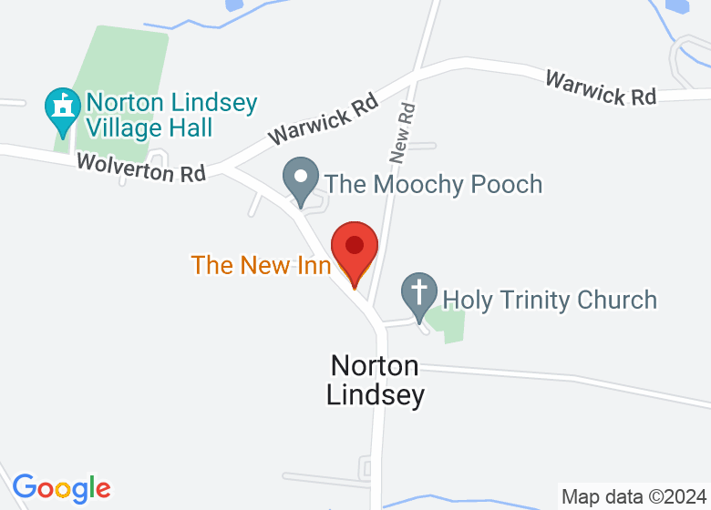 Map showing location of The New Inn
