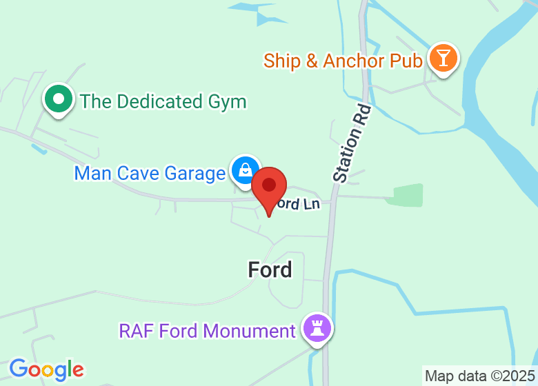 Map showing location of Studio 5, New House Farm Barns