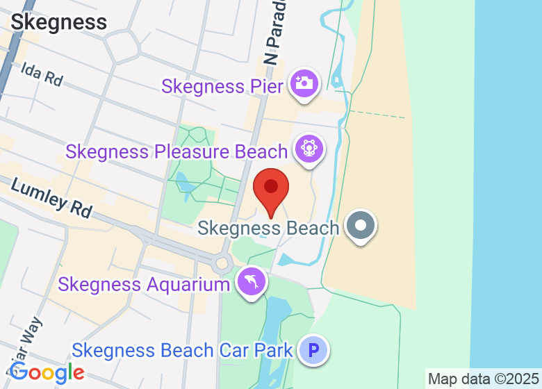 Map showing location of Skegness Pool & Fitness Suite
