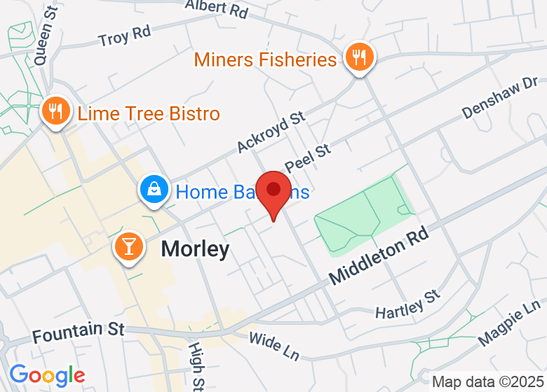 Map showing location of Total Studios -Total Dance