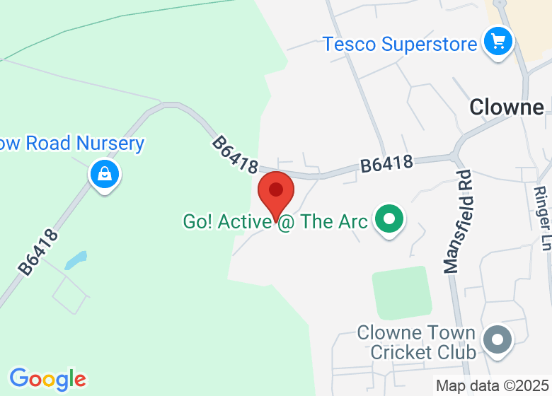 Map showing location of John street 