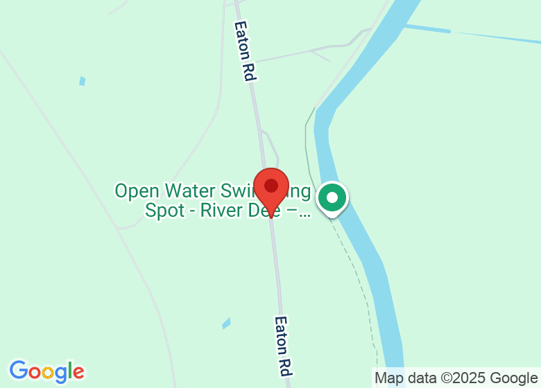 Map showing location of Eaton Road
