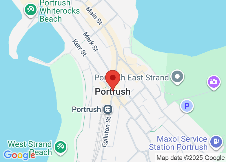 Map showing event location