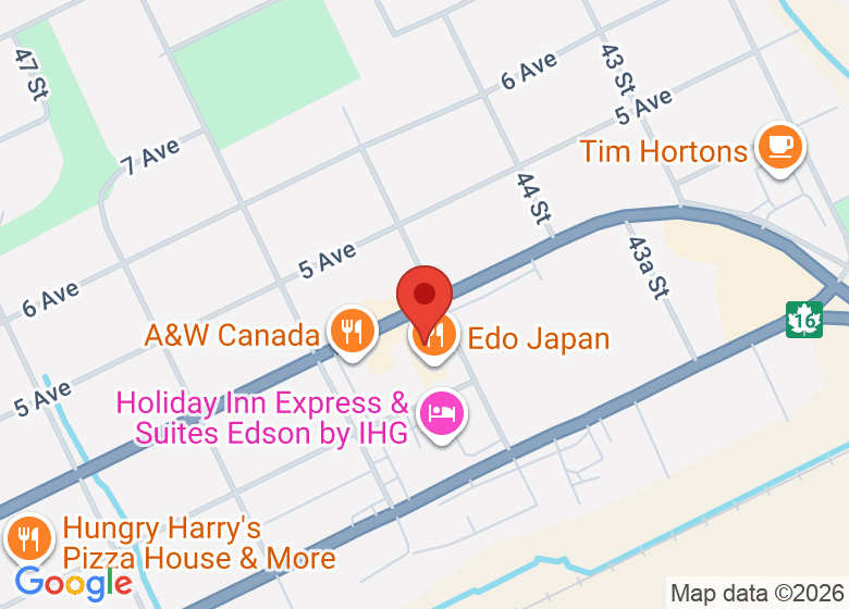 Map showing location of Pet Valu