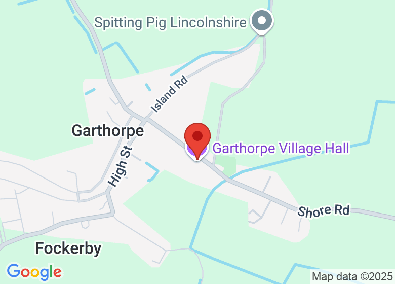 Térkép mutatja a következő helyeket Garthorpe Village Hall
