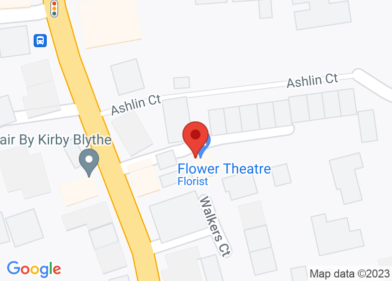 Map showing location of Buddha Barn