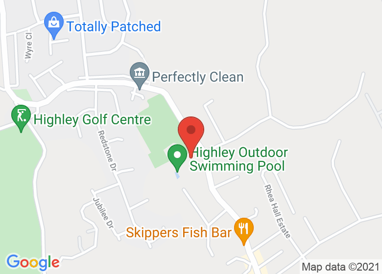 Map showing location of Halo Severn Centre