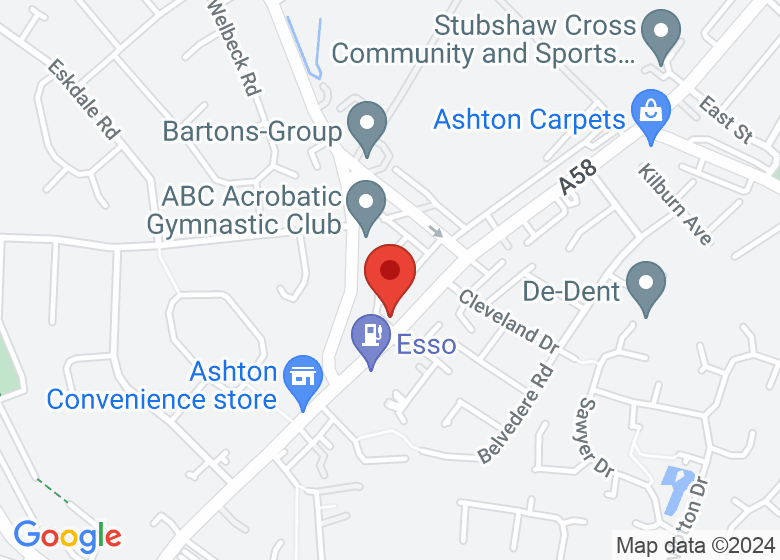 Map showing location of Linda Anslow Wellness