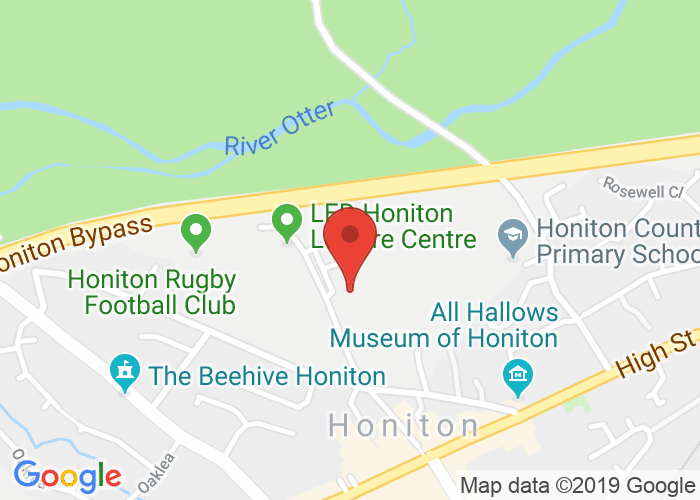Map showing event location