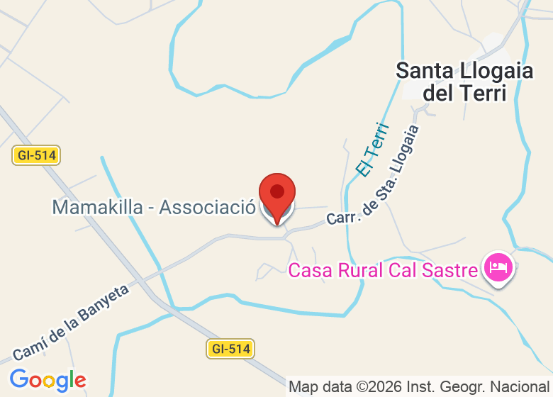 Mapa de ubicación de Mamakilla - Associació