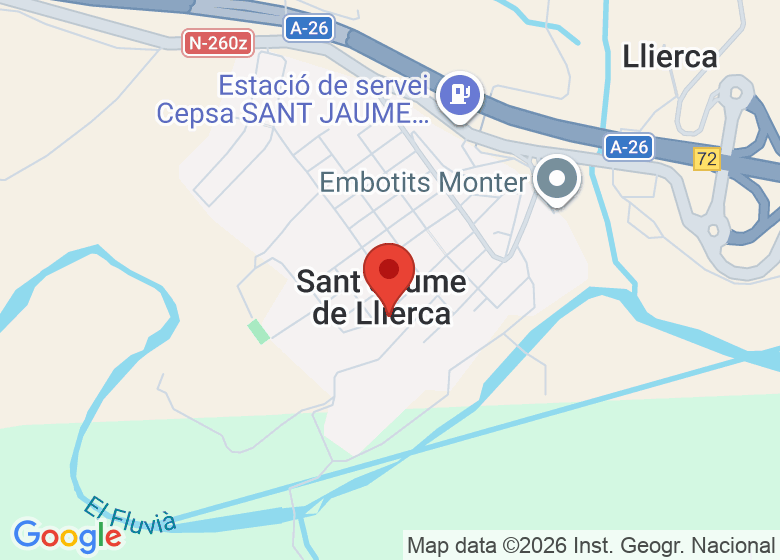 Mapa de ubicación de Avinguda Girona, 25, 2n