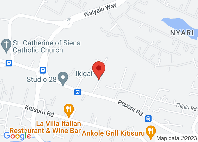 Map showing location of Ikigai