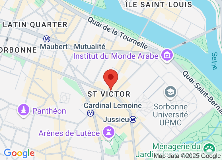 Carte montrant l'emplacement de Yolo Baby - Shop Baby - Paris 5